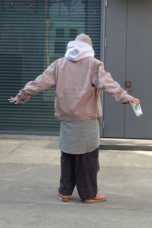 バイカラールーズブルゾン